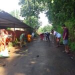 गावातील ग्रामस्थांनी राबवले स्वच्छता मोहीम ( स्वच्छ भारत अभियान )