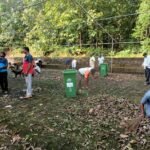 गावात स्वछता अभियान साजरे करण्यात आले